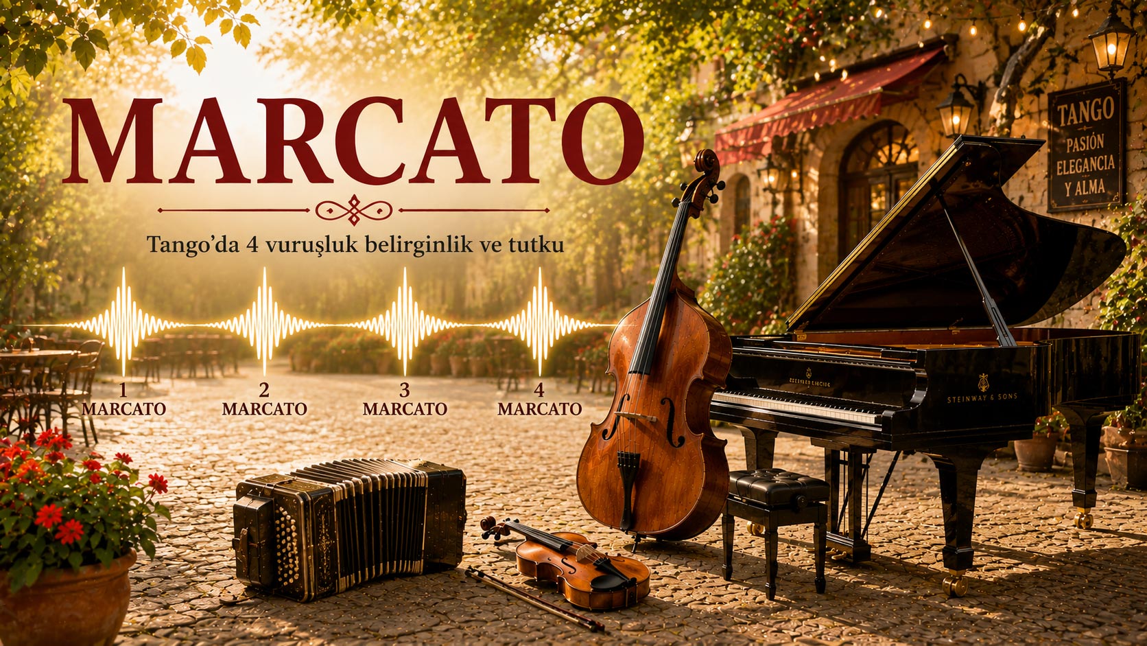 The First Signals of Tango Musicality: Marcato